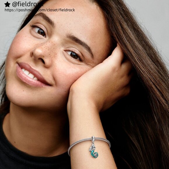 Pandora Disney The Little Mermaid Ariel Dangle Charm - Picture 5 of 5